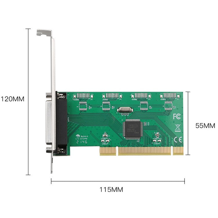 TXB145 PCI-E to Parallel Port 25-pin Printer Adapter Card TX382A Pcie Parallel Expansion Card