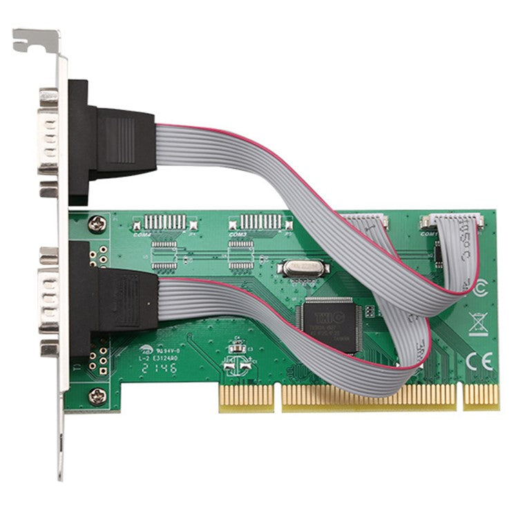 TXB147 9-pin Printer Interface PCI Serial Port Expansion Card PCI TX382A-2S Adapter Card
