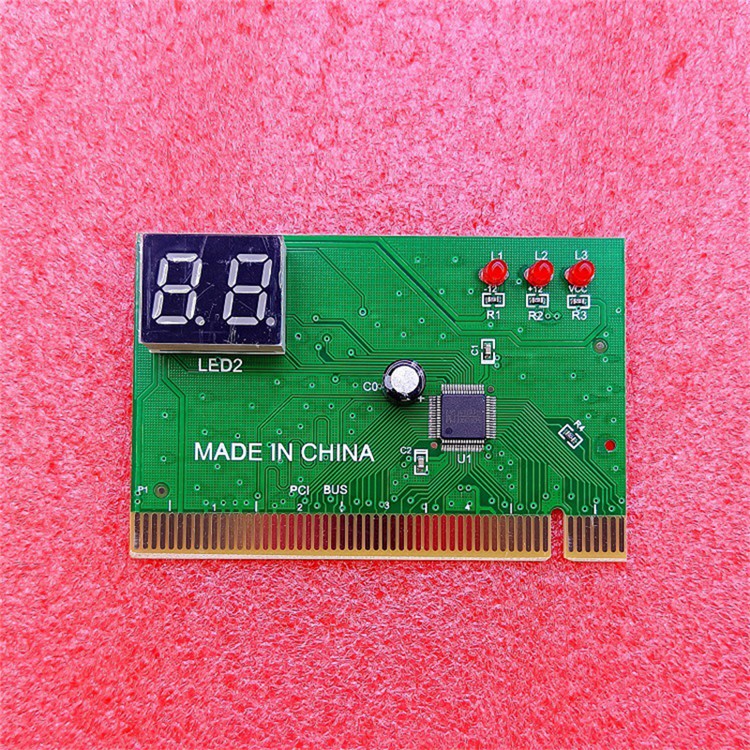 YNS-06 Two-Digit Diagnostic Card Desktop Computer Motherboard PCI Diagnostic Card for Fault Testing