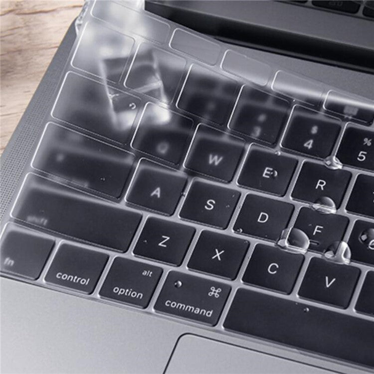 Easy Cleaning Keyboard Protection Film Soft TPU Keyboard Sleeve Covering for MacBook Air 13'' (A1932) 2018