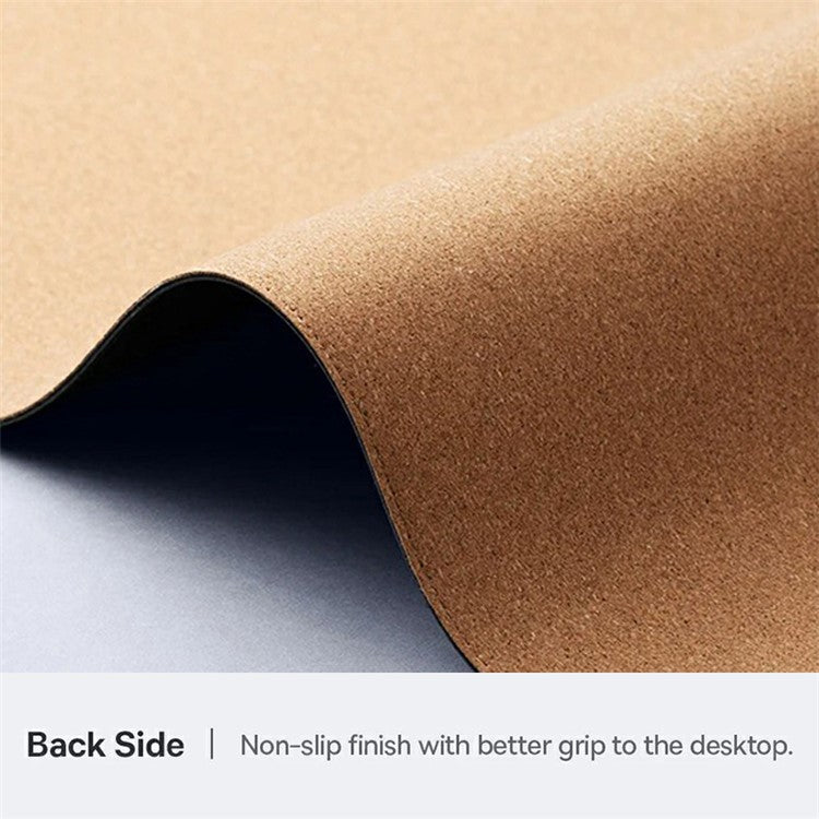 BASEUS Magpro Series II 770x340mm Smart Desk Mat PU Leather Waterproof Computer Desktop Pad, Basic Edition - Black