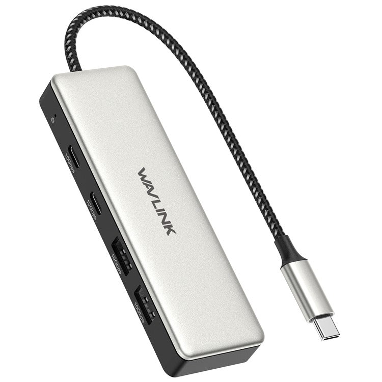 WAVLINK UH30420 Aluminum Alloy USB Hub 4-Port 10Gbps High Speed ??USB3.2 Gen2 Distributor