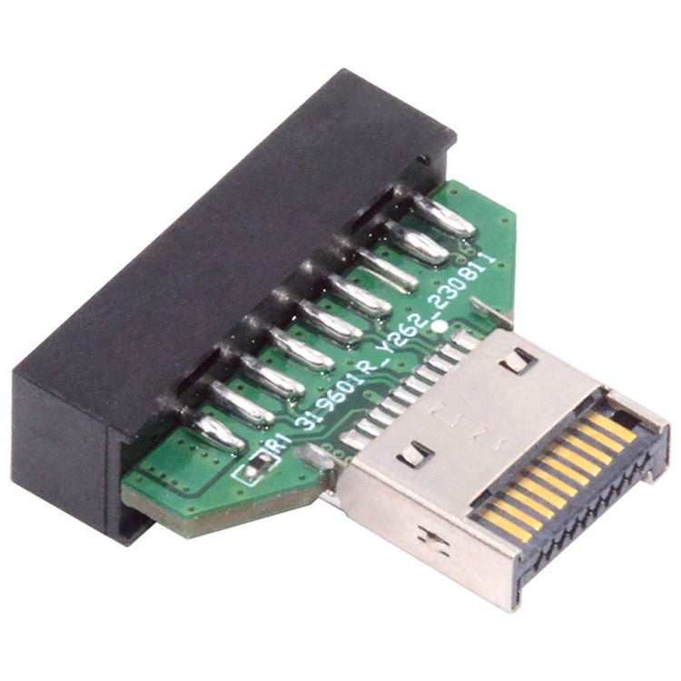 UC-141-TC004 Type-E IDC Socket USB 3.1 Front Panel Header to USB 3.0 20Pin Header Extension Adapter for Desktop Motherboard