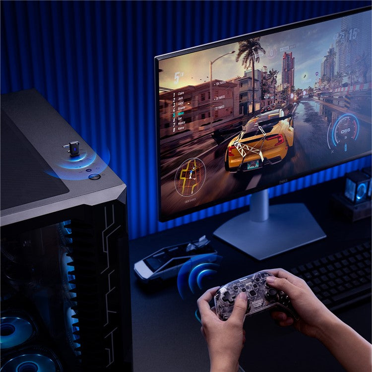 BASEUS Encok BA04+ USB Bluetooth Adapter 20m Long Range Wireless Dongle - Black