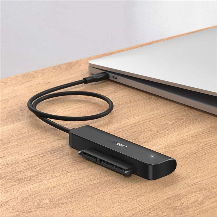 UGREEN 70610 SATA to USB C Adapter Cable for 2.5" SSD / HDD Hard Drive Connector 5Gbps Transfer Speed Support SATA III UASP Thunderbolt 3 Compatible with Samsung Seagate WD Hitachi Toshiba MacBook Pro