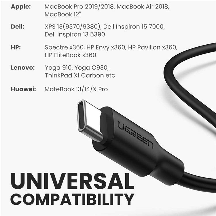 UGREEN 70610 SATA to USB C Adapter Cable for 2.5" SSD / HDD Hard Drive Connector 5Gbps Transfer Speed Support SATA III UASP Thunderbolt 3 Compatible with Samsung Seagate WD Hitachi Toshiba MacBook Pro