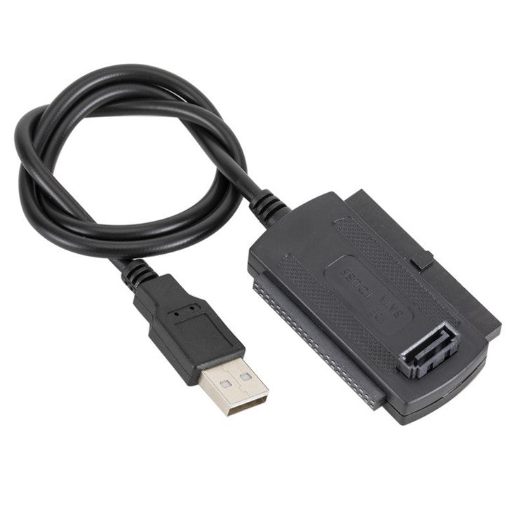 USB 2.0 to IDE / SATA 2.5" 3.5" HDD SSD Hard Drive Adapter Transfer Cable