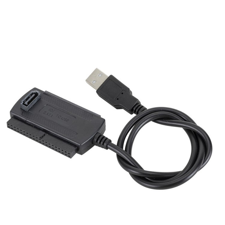 USB 2.0 to IDE / SATA 2.5" 3.5" HDD SSD Hard Drive Adapter Transfer Cable