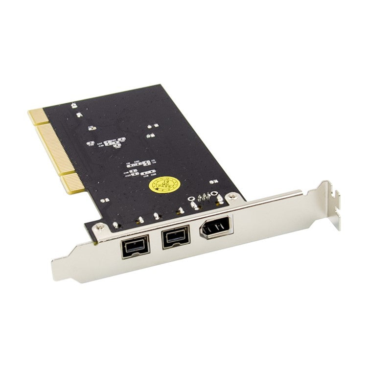 PCI 1394A+1394B FireWire 800 Capture Card SN082AA2+TSB81BA3 Dual Chip Control Processor
