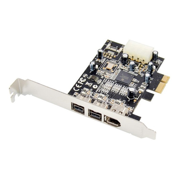 PCI-E X1 FireWire TI XIO2213A 3-Port 1394 (2B+1A) Video Capture Card