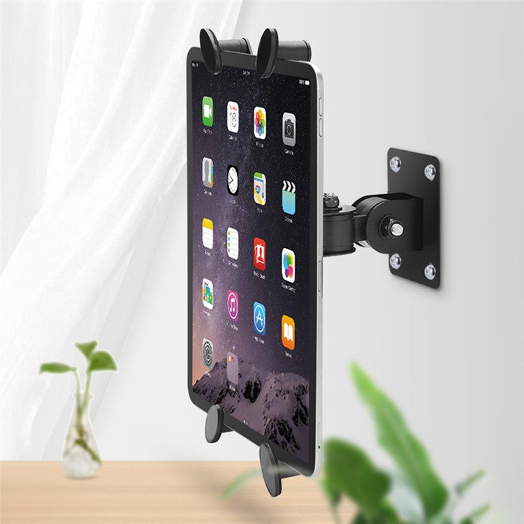 GMS-02 Anti-Theft Wall Mount 7-13 Inch Tablet PC Wall Hanging Bracket Holder for Smart Home Monitoring