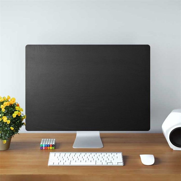 TXESIGN 21-inch Computer Screen Foldable Dustproof Protective Cover for Apple iMac Macbook Pro Air Samsung HP Dell Lenovo - Black