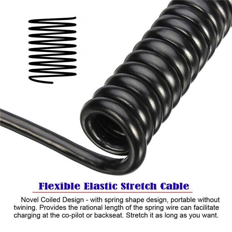 UC-133-MMCF Angled Micro USB Male to Type-C Female Spring Extension Cable for Gaming Keyboard Mouse