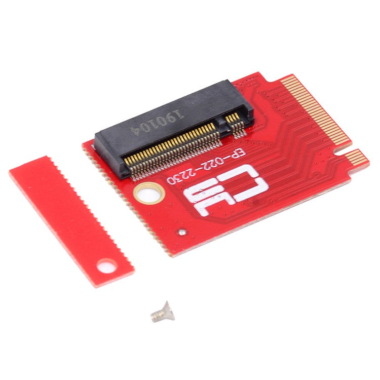 EP-022-2230MM NVME M-Key 22x30mm to 22x80mm NGFF Extension SSD Upgrade Adapter Compatible with ROG Ally Gaming