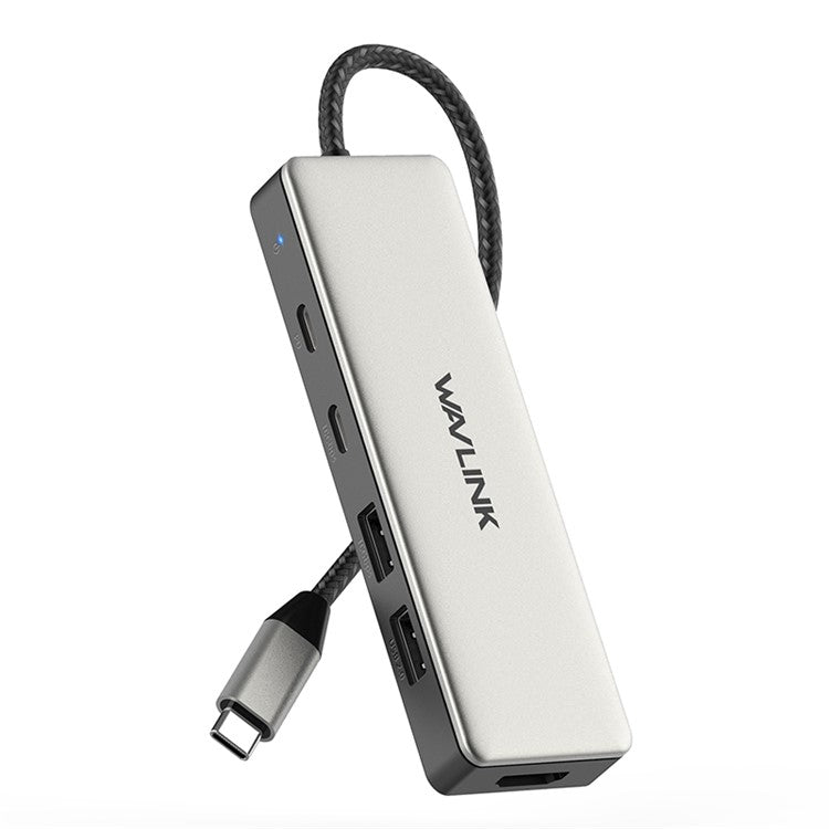 WAVLINK UHP3415 10Gbps Type-C Hub Adapter PD 100W Charging 4K HD Video Multi-Port Converter for MacBook
