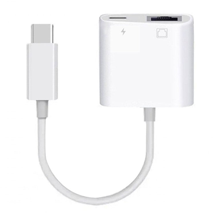 UC-155-TC006 Type C USB-C to 100Mbps Networking RJ45 with PD Power Charge Adapter for Laptop Tablet Phone