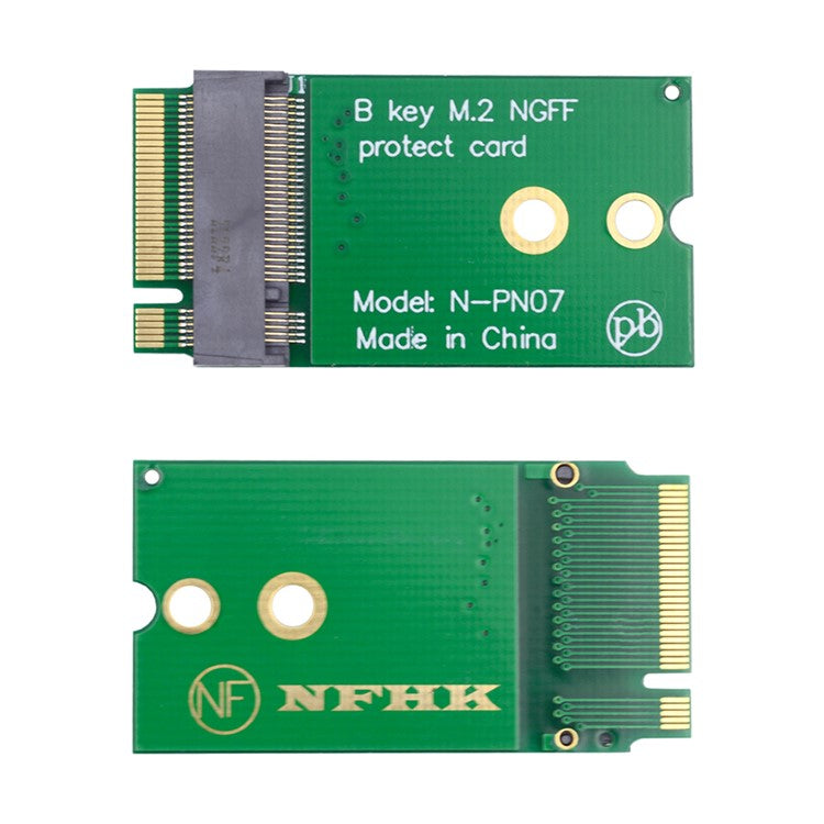 SA-068-BKEY NGFF B Key 22x30mm to 22x42mm Male to Female Extension Adapter for 2230 SSD LTE Card