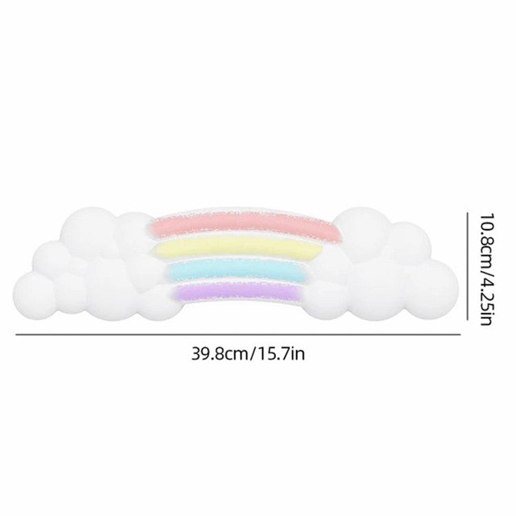 PIWIJOY PJ-01 Cloud Pad Keyboard Wrist Support PU Leather + Memory Foam Wrist Rest Mat