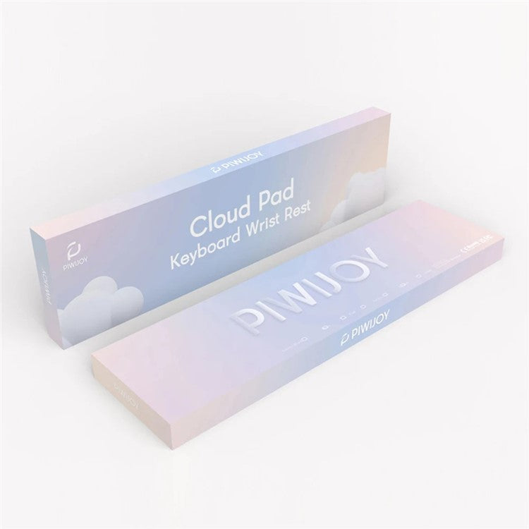PIWIJOY PJ-01 Cloud Pad Anti-Skid Ergonomic Keyboard Wrist Support Memory Foam Wrist Rest Mat - Purple