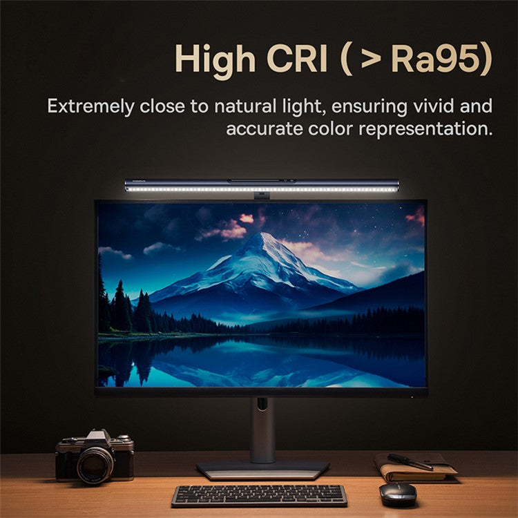 BASEUS i-wok 3 Series BS-LT007 Asymmetric Light Source Magnetic Screen Hanging Light - Cluster Black