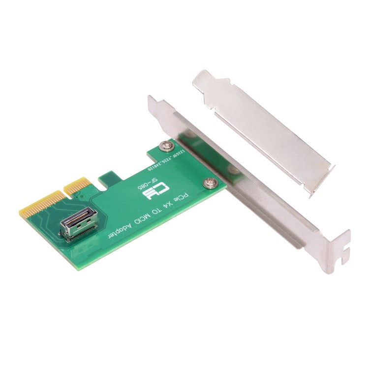 SF-085 PCI-Express 5.0 4.0 4X to MCIO Mini Cool Edge IO Female Host Adapter for PCIe Nvme U.2 SSD