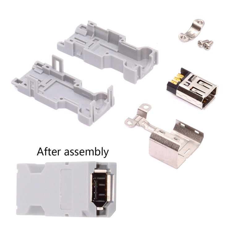 CN-010-FE SM-6E I / O Connector IEEE 1394 6Pin CN3 Socket 55100-0670 Female JZSP-CMP9-1-E Compatible with Yaskawa Panasonic Servo 54280-0609