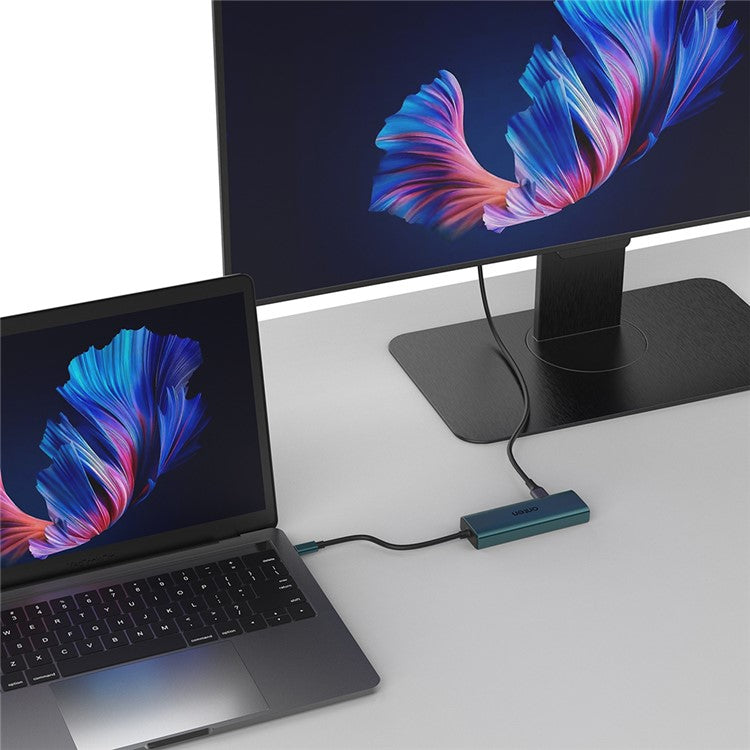 ONTEN UC122 5-in-1 USB-C Hub Multi-Port Adapter USB-C to USB3.0 +USB2.0 Card Slots Adapter