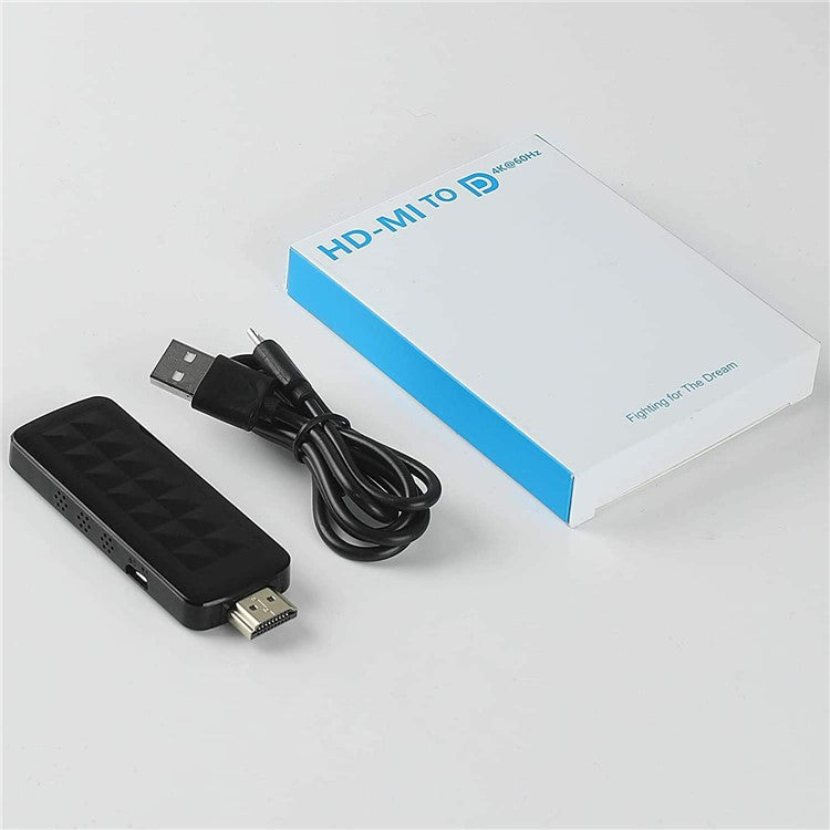 OZHD2 4K 60Hz HD Video DP 1.4 Female to HDMI Male Adapter HDCP2.3 Converter