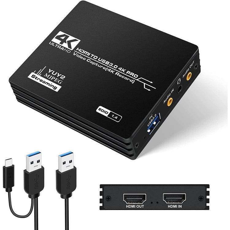 OZC3-1 HDMI to USB 3.0 4K Pro Video Capture Card 1080P 60fps HD Video Recorder