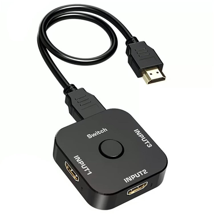 OZQ15 HDMI 2.1 Switcher 3X1 8K 60Hz Converter Adapter with LED Indicator