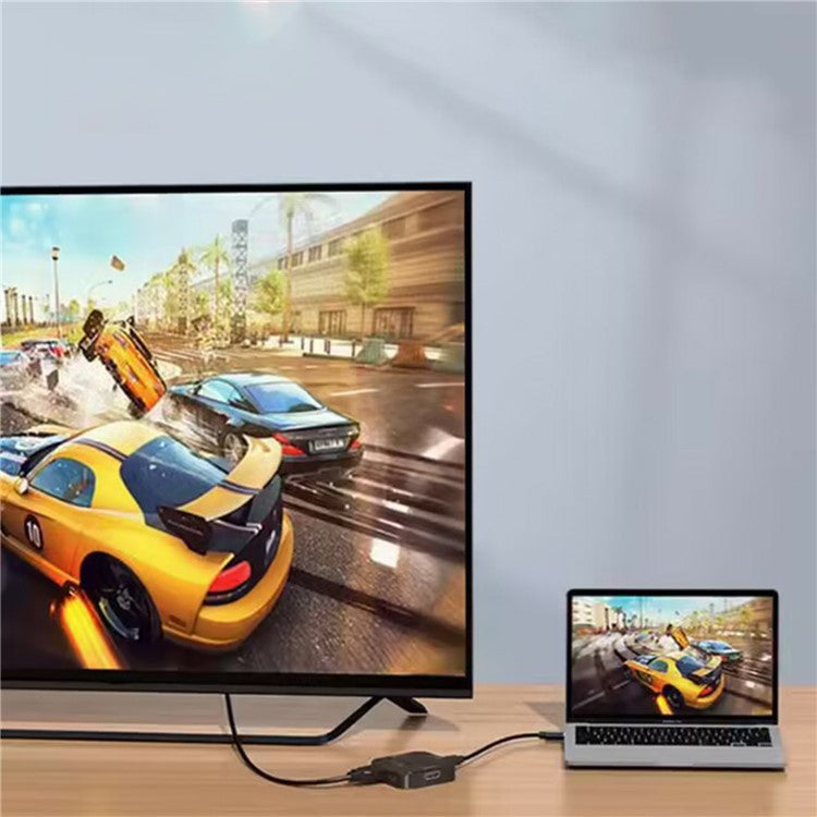 OZQ15 HDMI 2.1 Switcher 3X1 8K 60Hz Converter Adapter with LED Indicator