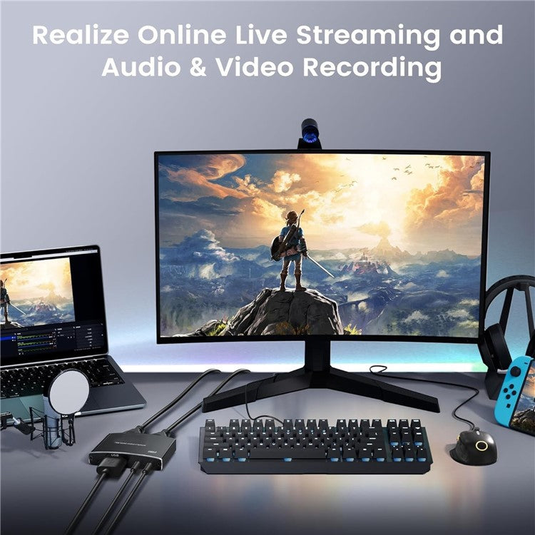 MS2131 OZC8 4K 2K HD Video Capture Card 1080P 60FPS HDMI to USB3.0 Live Streaming Recording Adapter