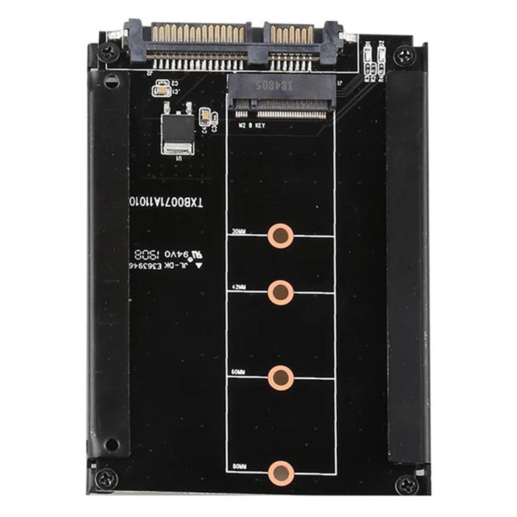 TXB007 M.2 NGFF to SATA 3.0 Adapter Card B Key 2.5-Inch SSD Converter