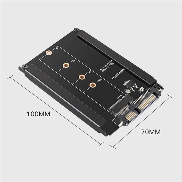 TXB007 M.2 NGFF to SATA 3.0 Adapter Card B Key 2.5-Inch SSD Converter