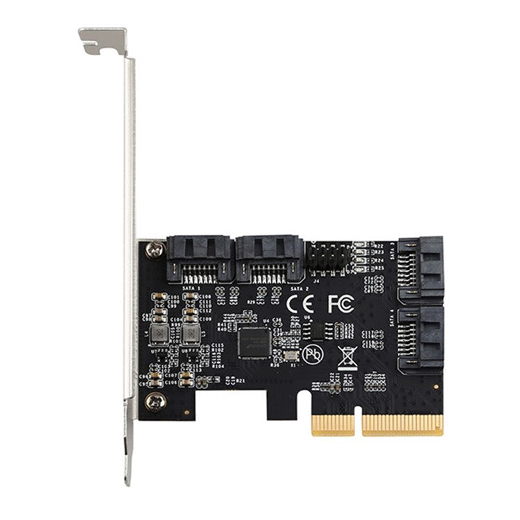TXB170 PCIE to SATA Bootable SSD Solid State Drive Adapter Card PCIE X4 to 4-port SATA3.0 Expansion Card