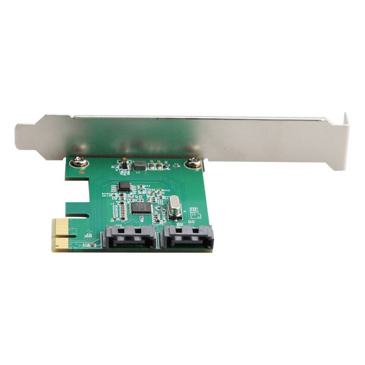 TXB169 AMS1016 Chip Adapter Card Pcie 2.0 X1 to 2-port SATA3.0 Hard Drive Expansion Card