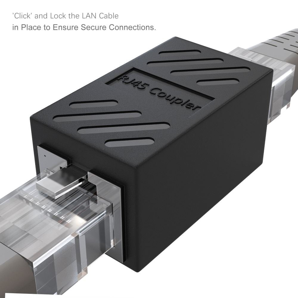 Network cable connector RJ45 network straight-through connector