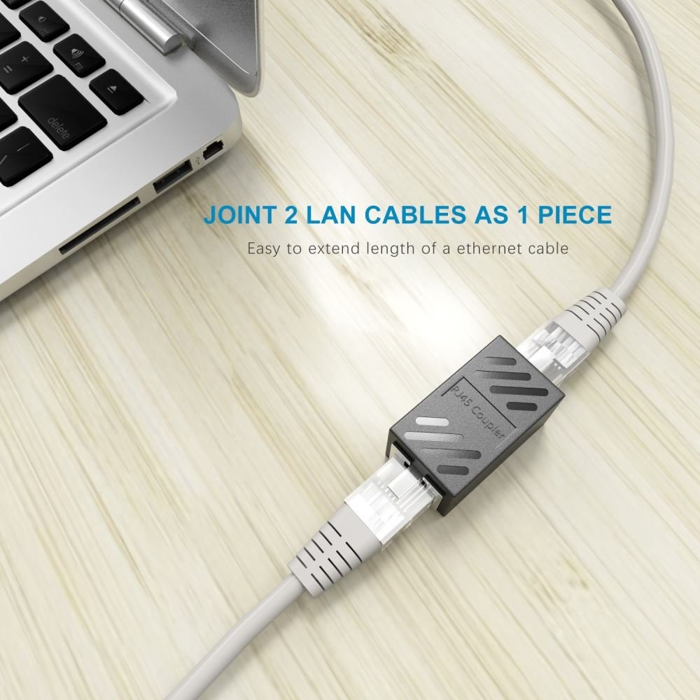 Network cable connector RJ45 network straight-through connector