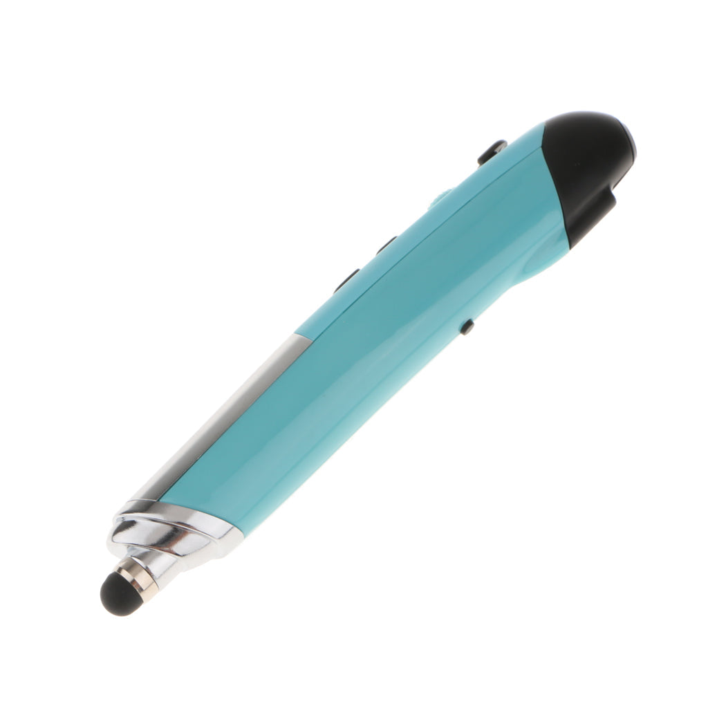 2.4G Wireless Optical USB Pen Mouse For PC Laptop Drawing Teaching PPT Blue