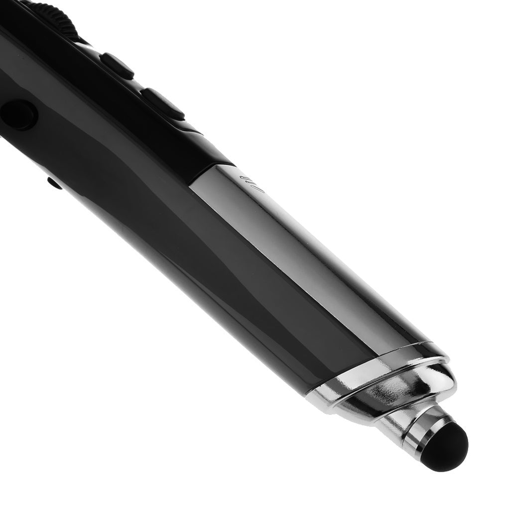 2.4G Wireless Optical USB Pen Mouse For PC Laptop Drawing Teaching PPT Black