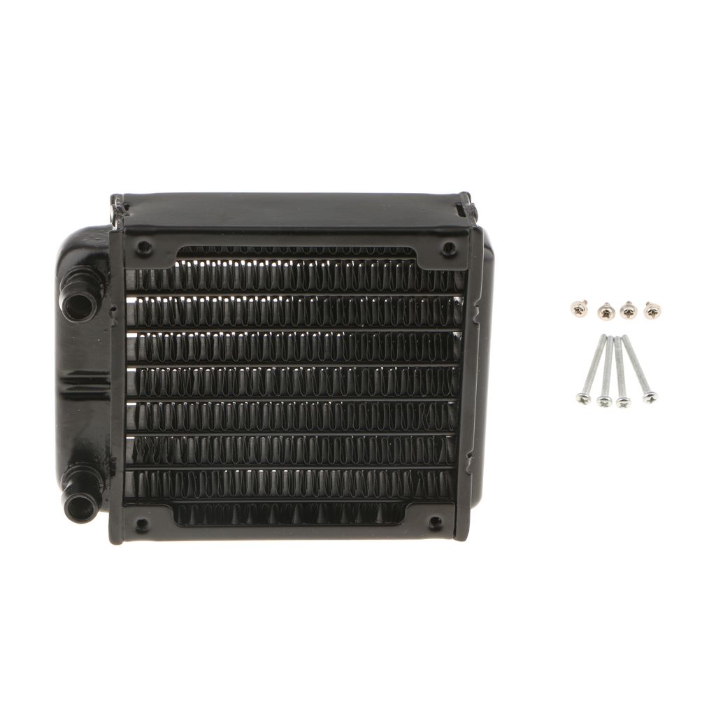 Computer Radiator Water Cooling Cooler for CPU LED Heatsink Aluminum 80mm