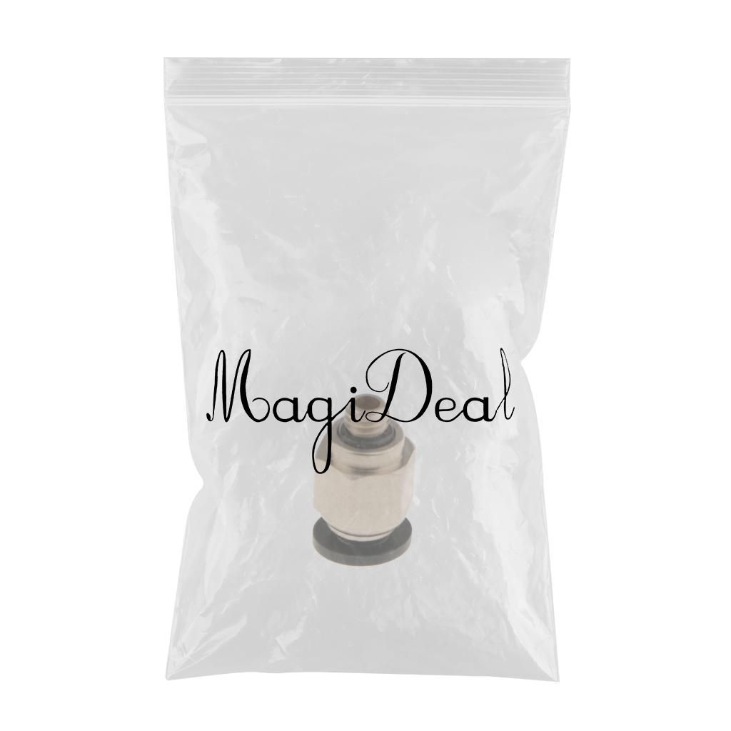 PC6-M6 Pneumatic Straight Fitting 6mm Thread M6 Connector for 3D Printer