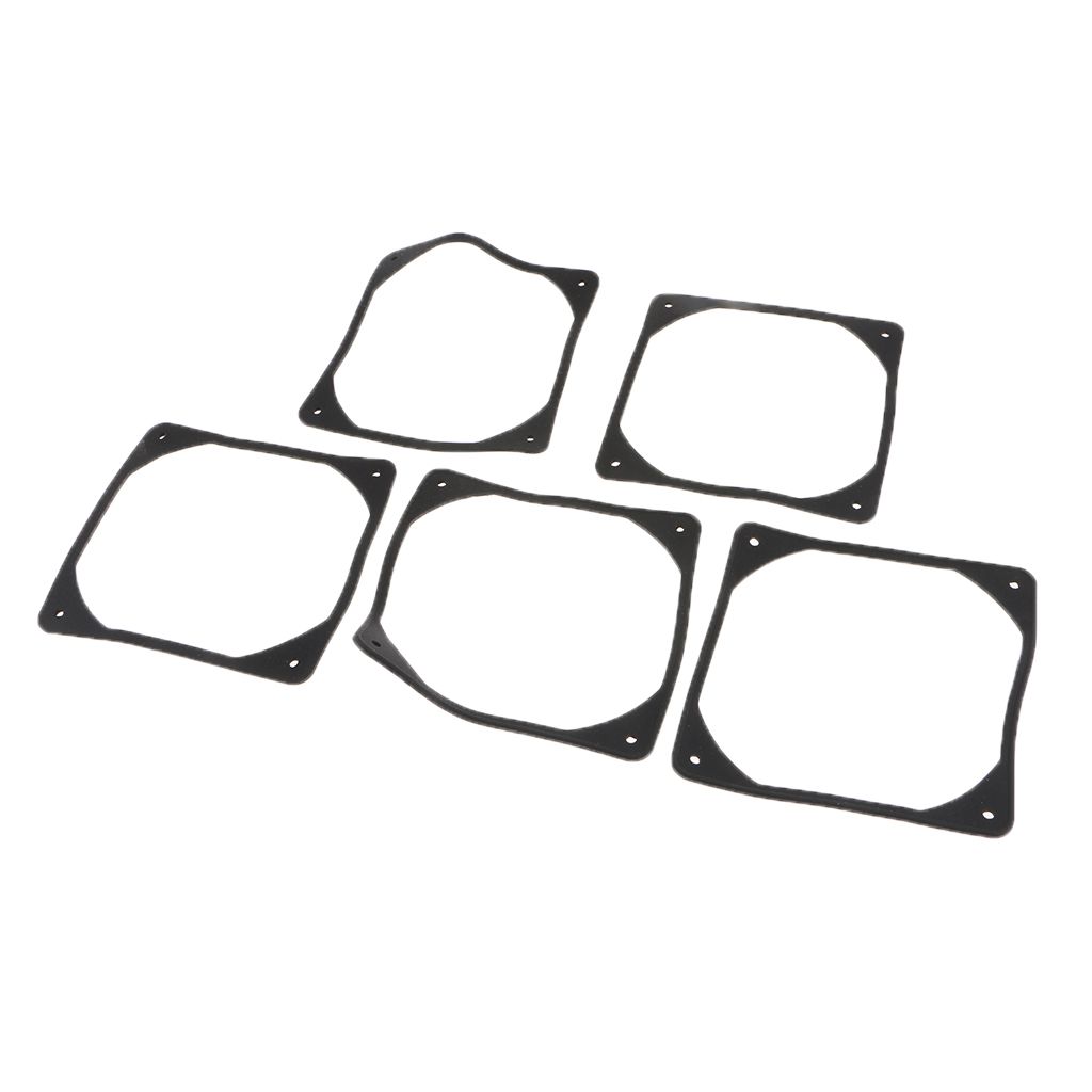 5x Fan Shock Absorption Silicone Pad Anti Vibration Gasket Reduction Noise