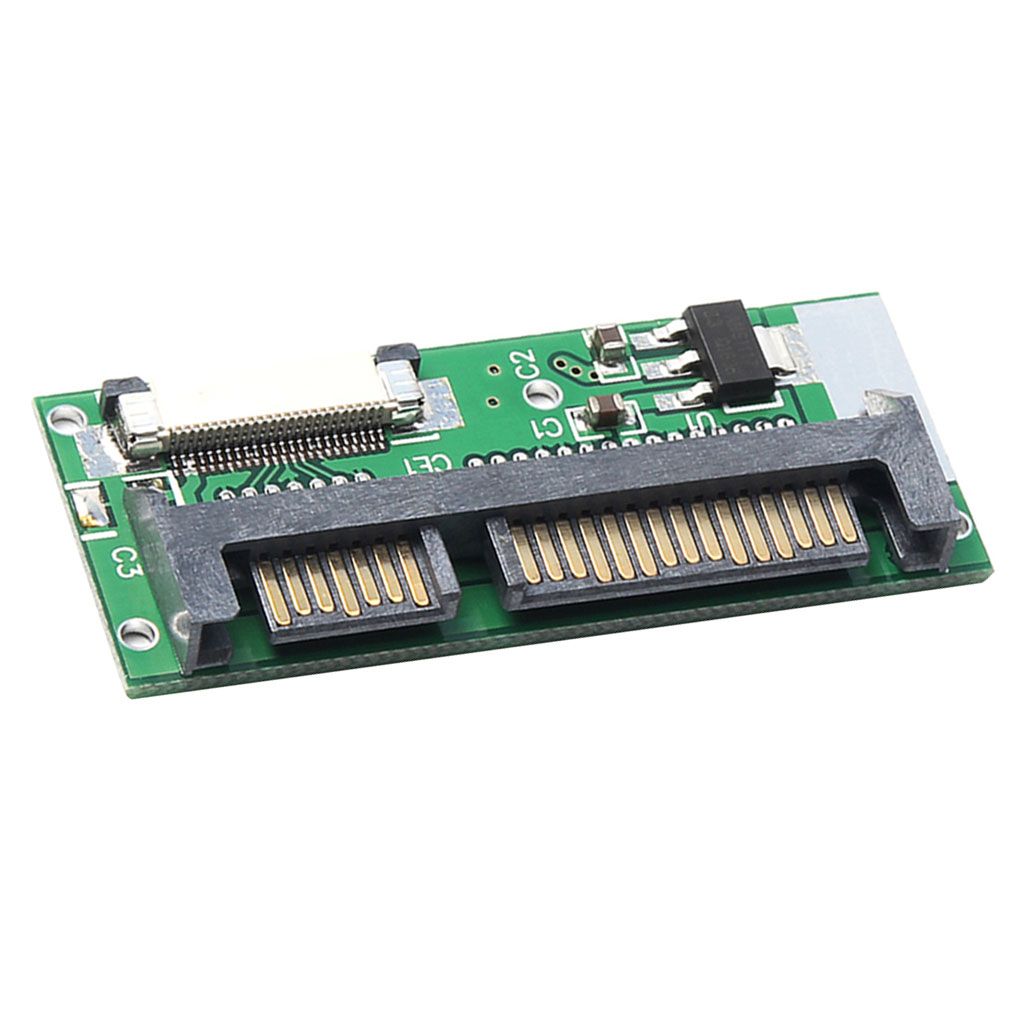 1.8" 24PIN LIF/ZIF CE SSD HDD to 2.5'' 7+15 (22)Pin SATA Adapter Converter