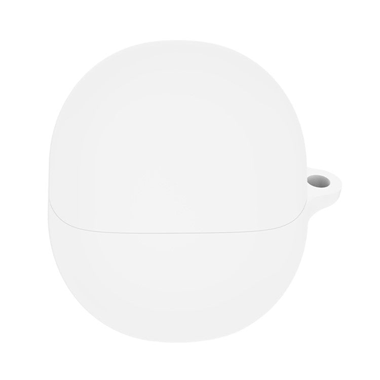 For Xiaomi Buds 4 Bluetooth Earphone Charging Bin Case Flexible Silicone Sleeve Full Protection Cover - White
