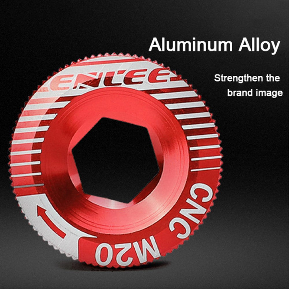 1pc M18 Bike Bicycle MTB Mountain Bike Crank Bolt - Diameter 18mm (Red)