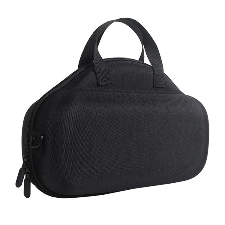 For Bose Soundlink Max Oxford Cloth+ EVA Storage Case Bluetooth Speaker Carrying Bag with Shoulder Strap - Black
