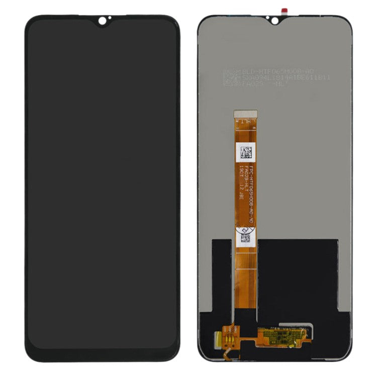 LCD Screen and Digitizer Assembly Repair Part for Realme 5s / Realme 5i - Black
