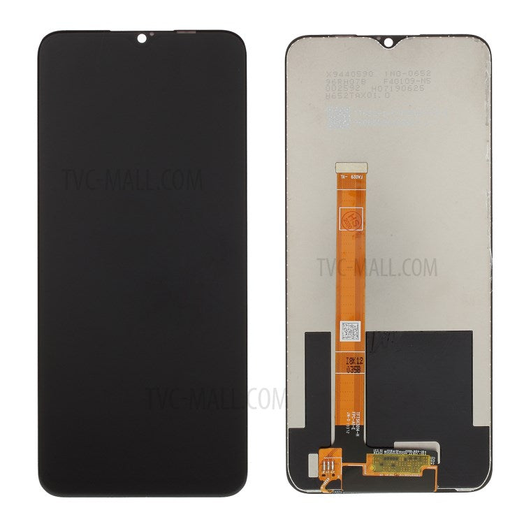 LCD Screen and Digitizer Assembly Replacement Part for Realme 5 - Black