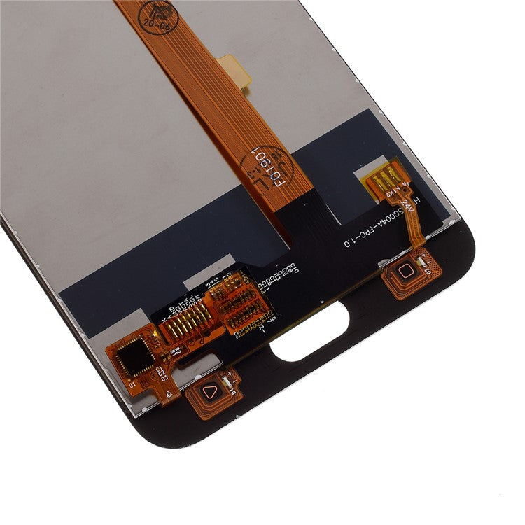 LCD Screen and Digitizer Assembly Part for OPPO A77 - Black